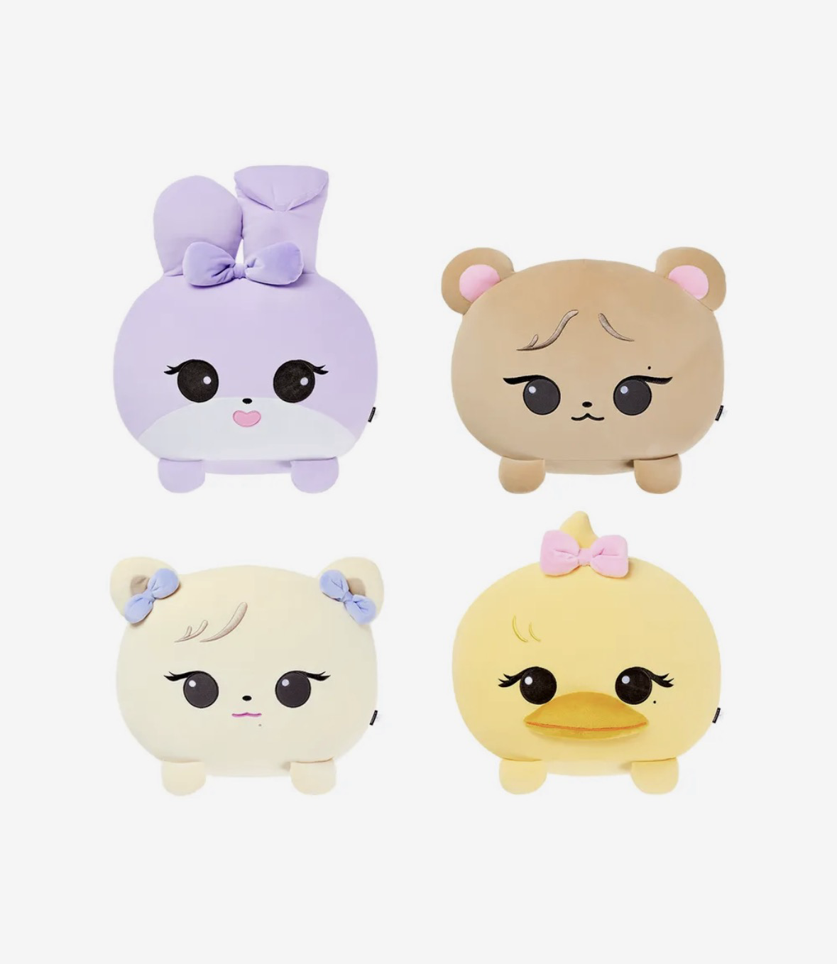 BLACKPINK CHARACTER FACE CUSHION大頭抱枕