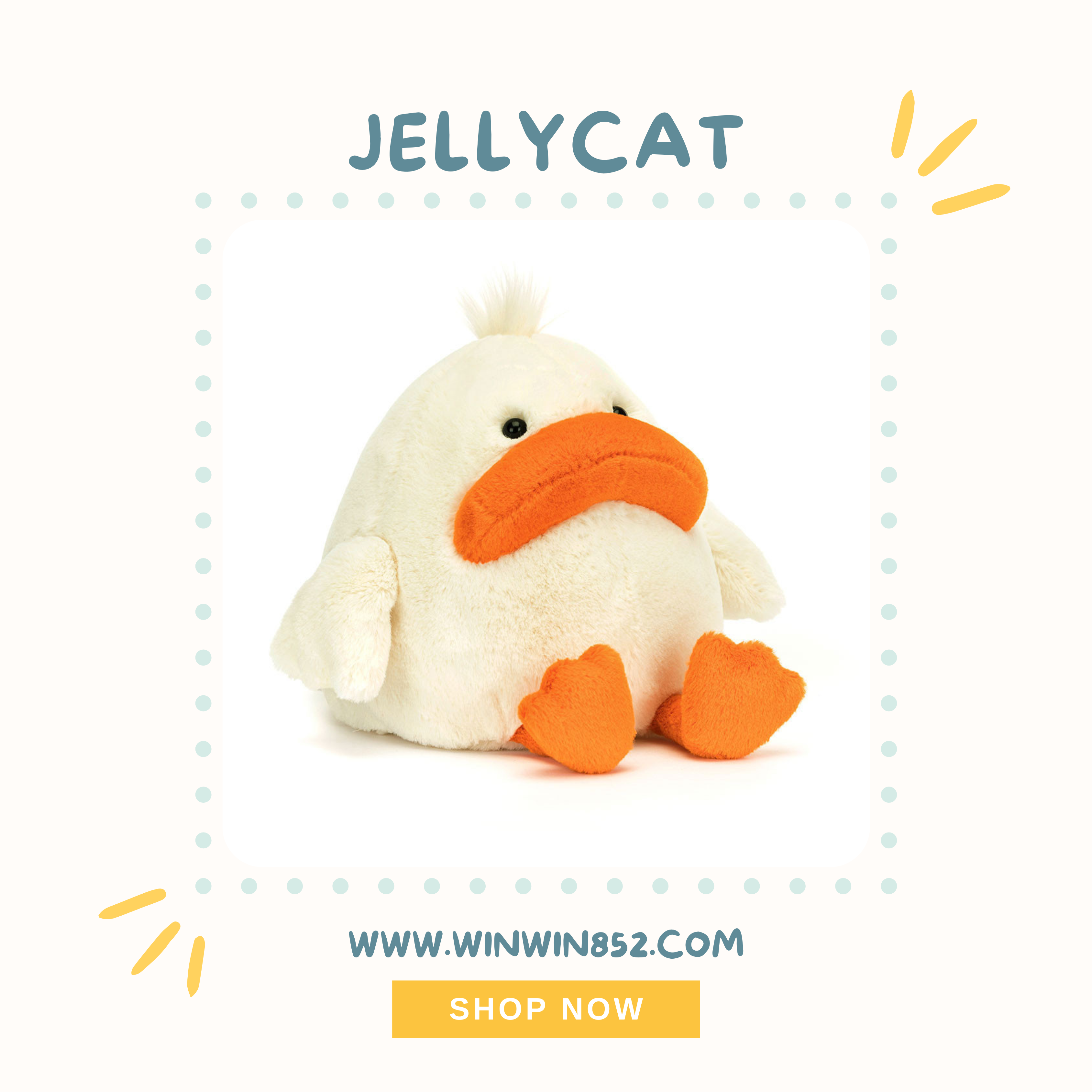 Jellycat Delia Duck