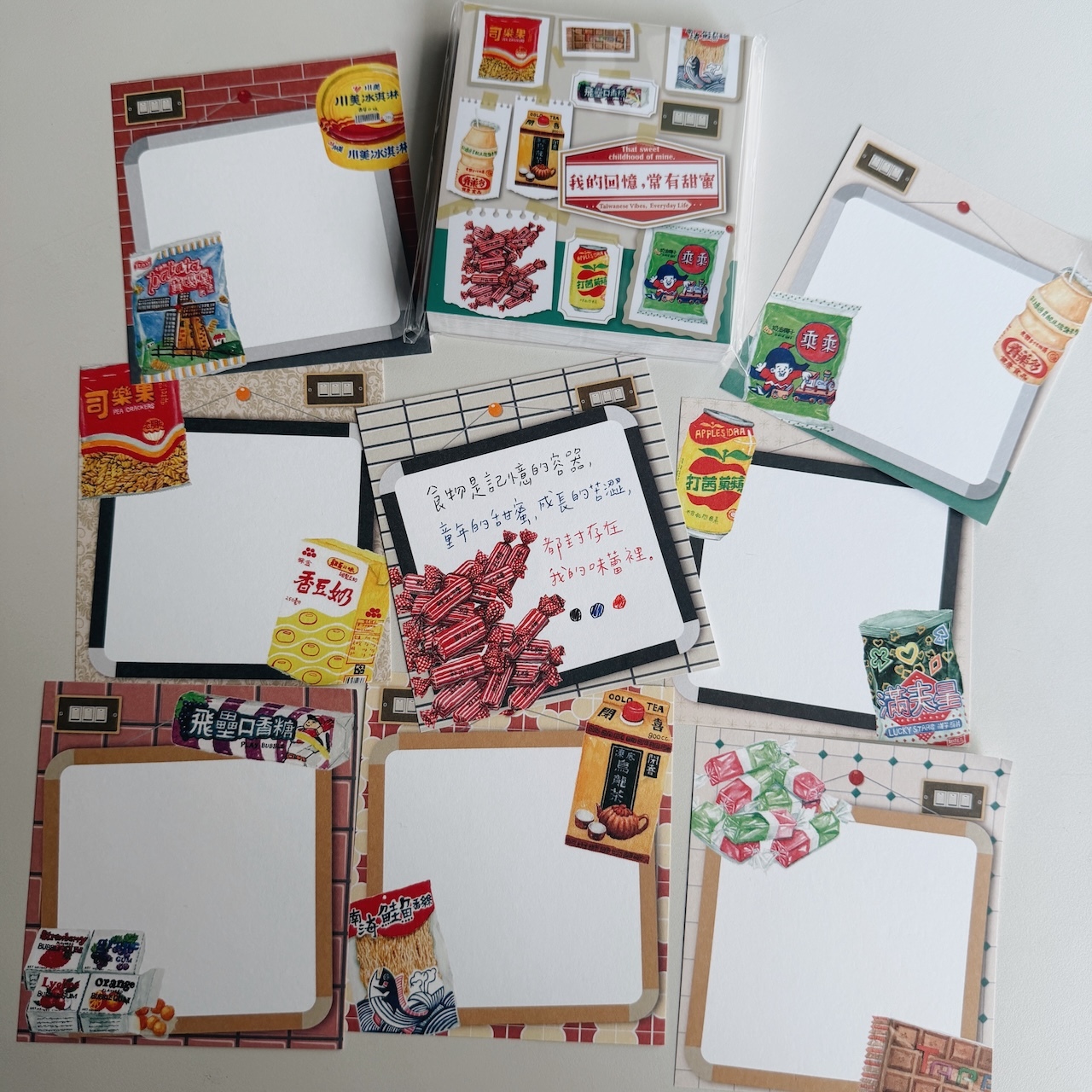 我的回憶時有甜蜜 96枚便條本｜針線球