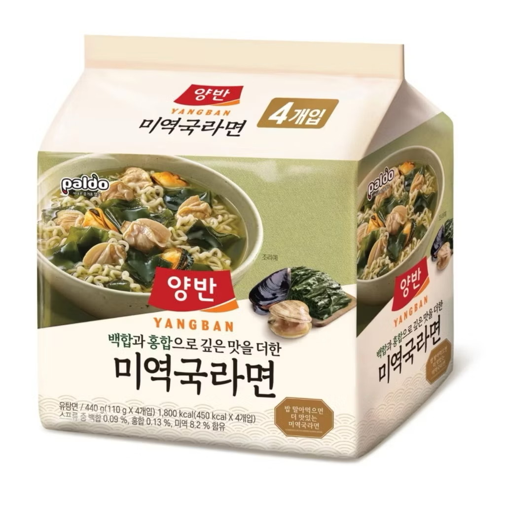 韓國Paldo八道海帶蛤蜊拉麵