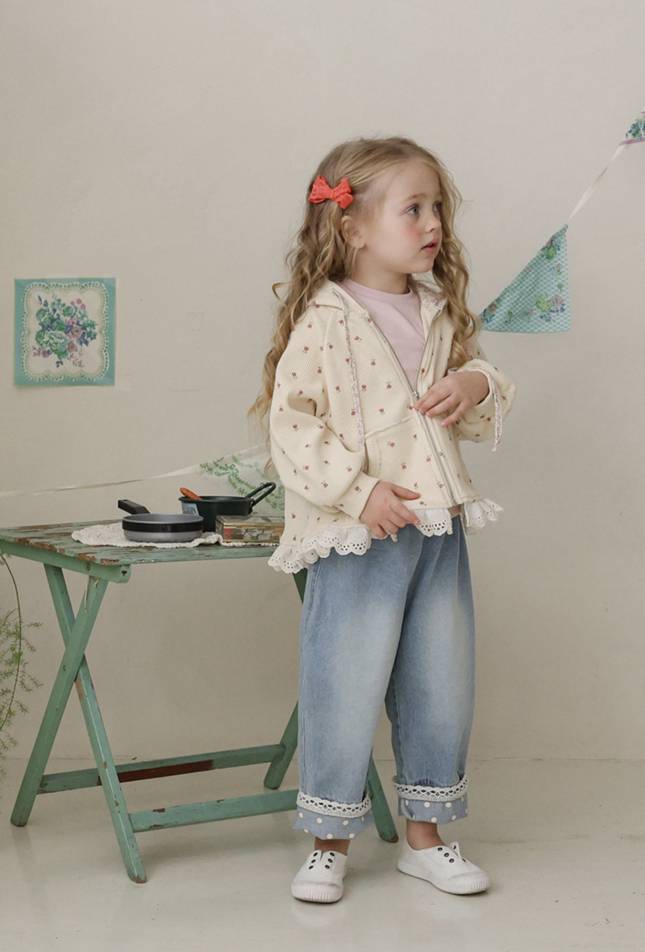 Flo Lemans Denim Pants