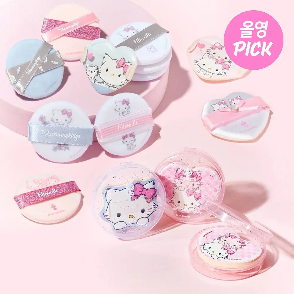 Fillimilli x charmmykitty - Blur Pang Powder Puff / Detailed Tong Tong Puff