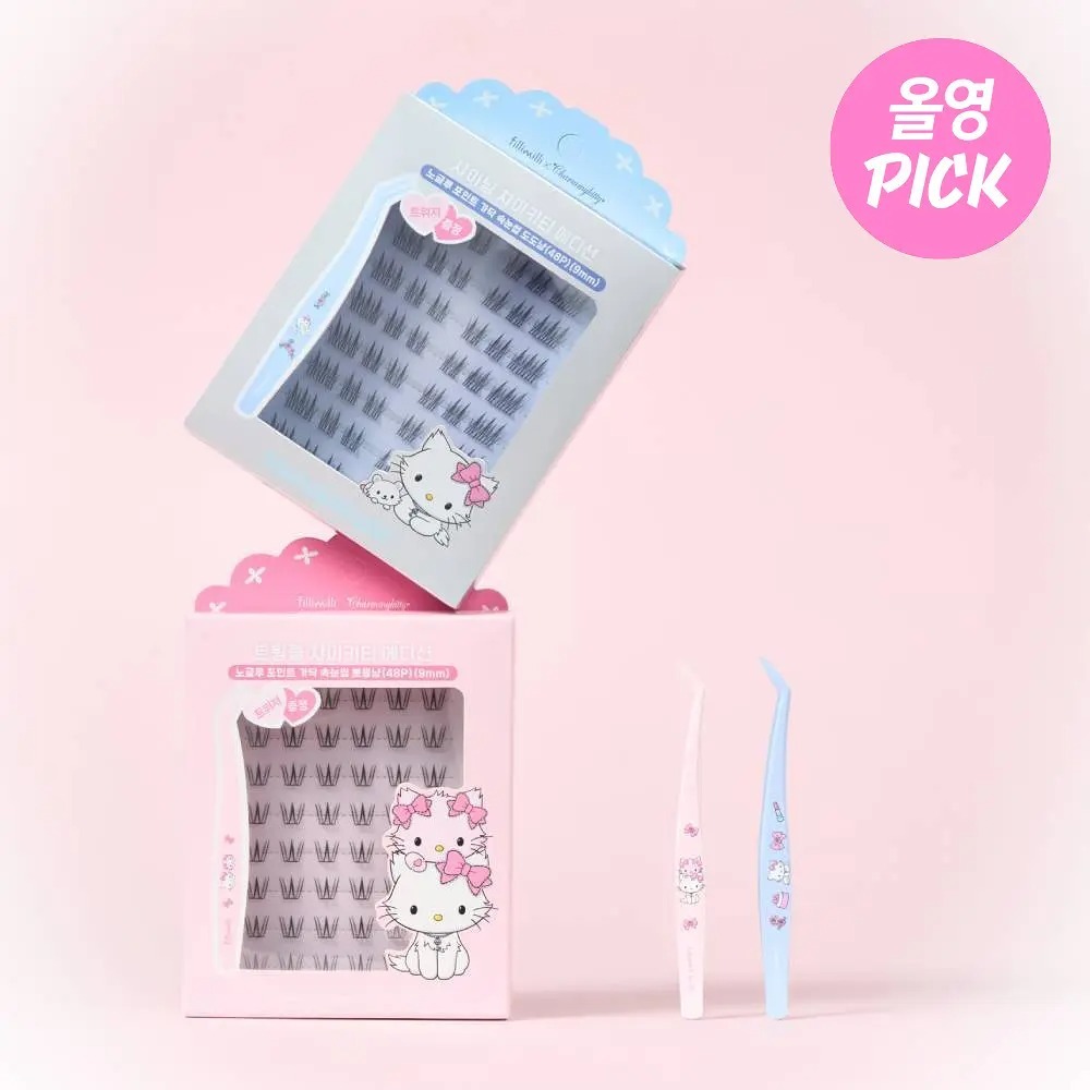 Fillimilli x charmmykitty - No Glue Point Piece Lashes