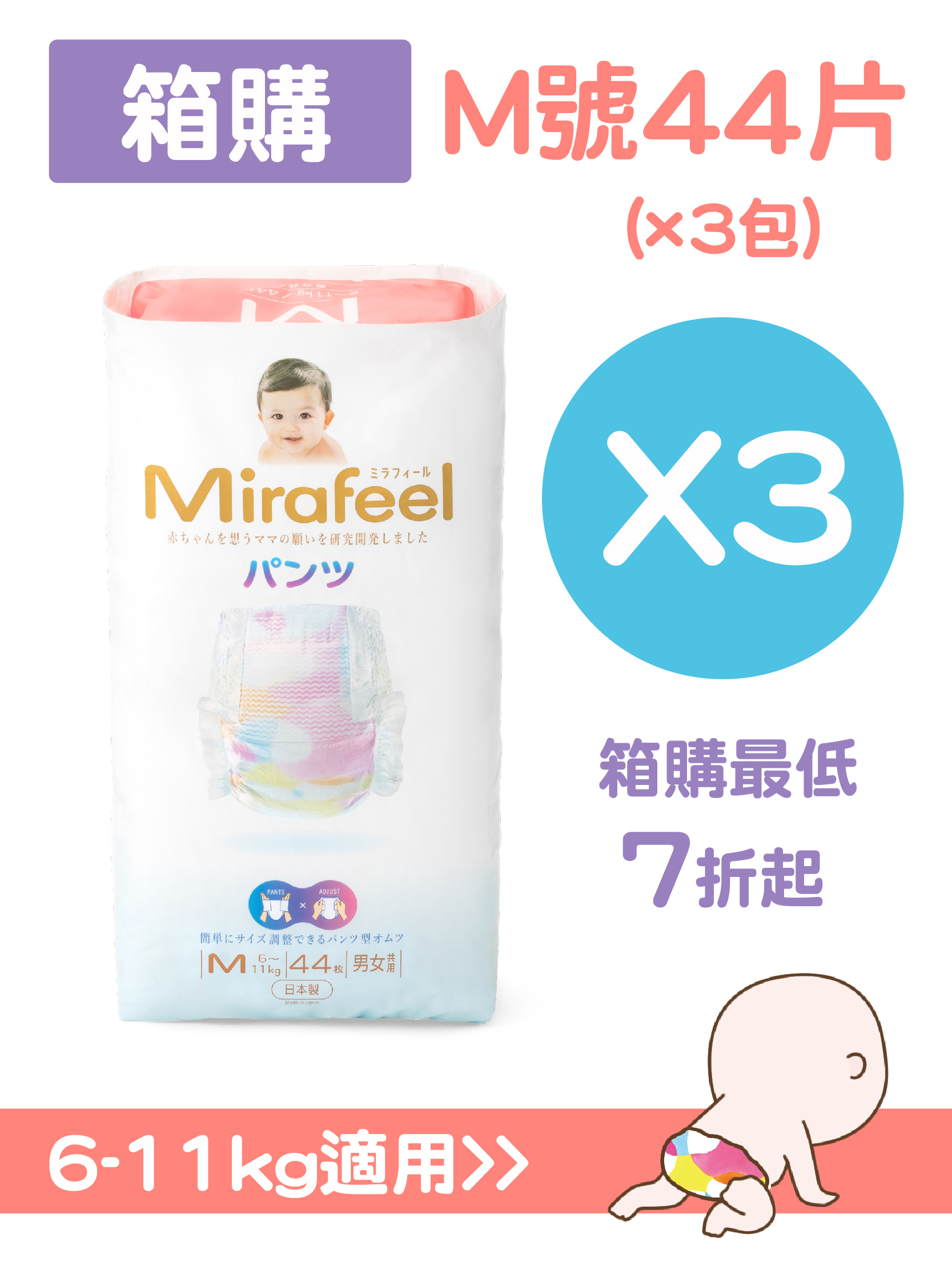 Mirafeel整箱 M