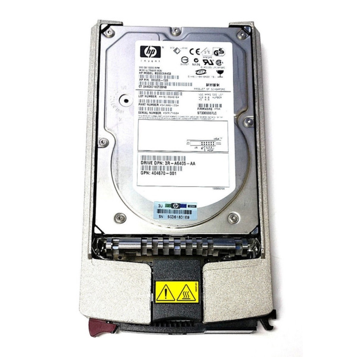 404714-001 CPQ 36.4GB U320 SCSI 15K HDD = 289241-001/412751-013/ (翻新)