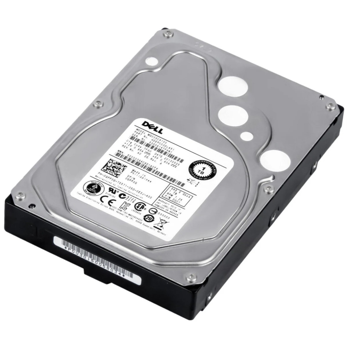 0GPP3G DELL 3.5" 1TB NL SAS 7200RPM 6GBPS HDD = 740YX (翻新)