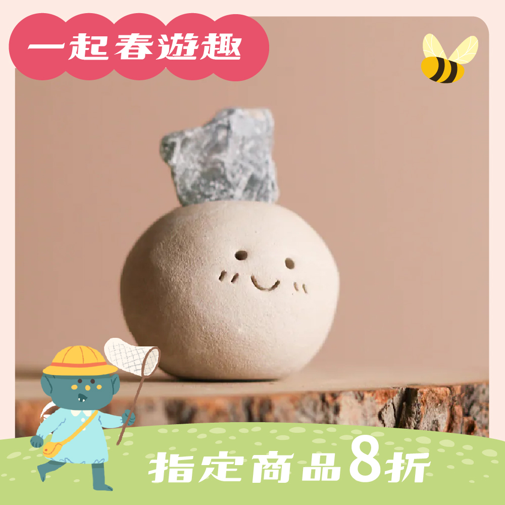 天青石療癒礦石迷你擺件｜減輕焦慮｜心緒穩定｜天使能量｜茶桌擺件｜過爐加持【綵金殿】