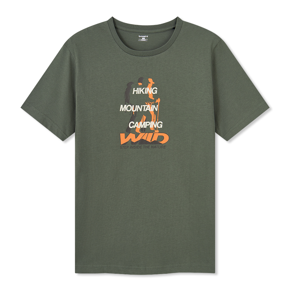 男裝印花圖案短袖T恤