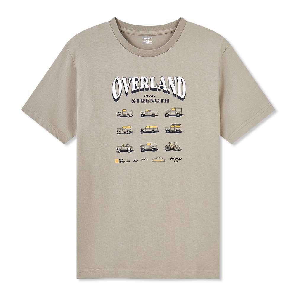 男裝印花圖案短袖T恤