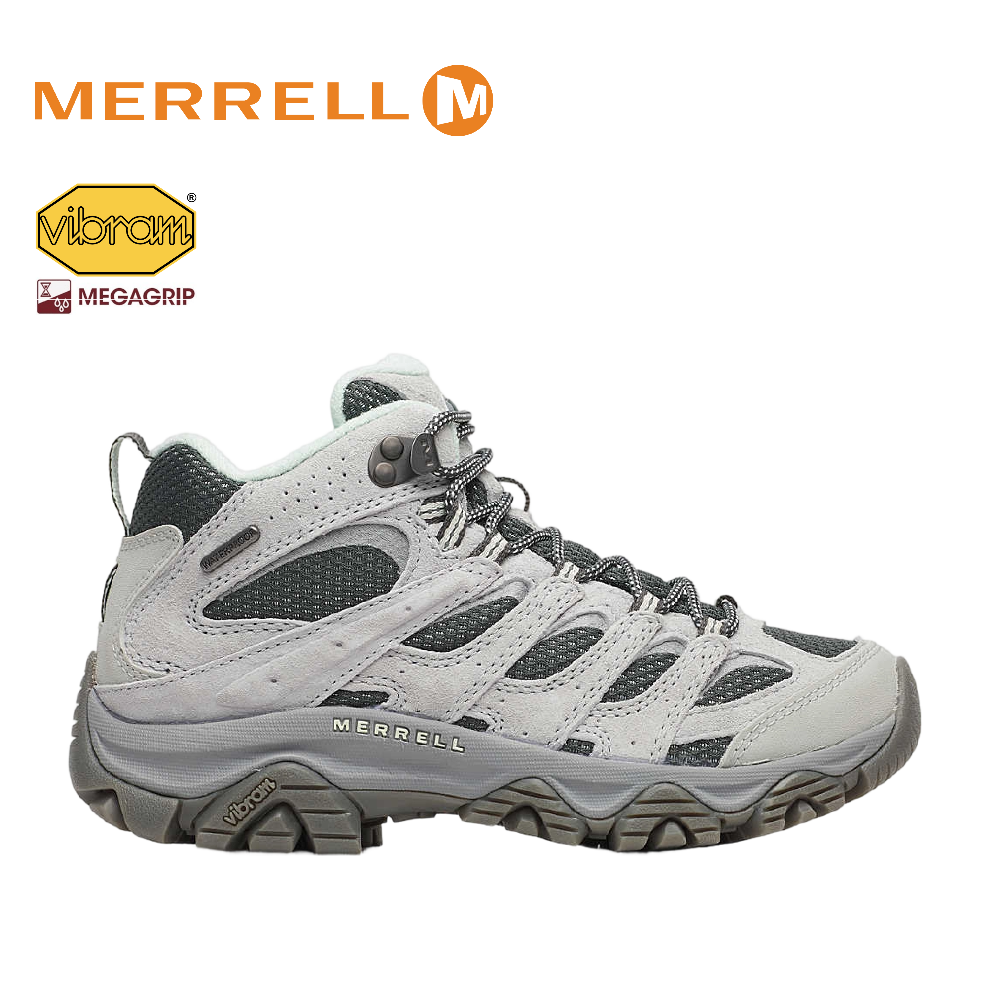 MERRELL 美國 MOAB 3 MID WP 女款 (灰色) 31ML004923