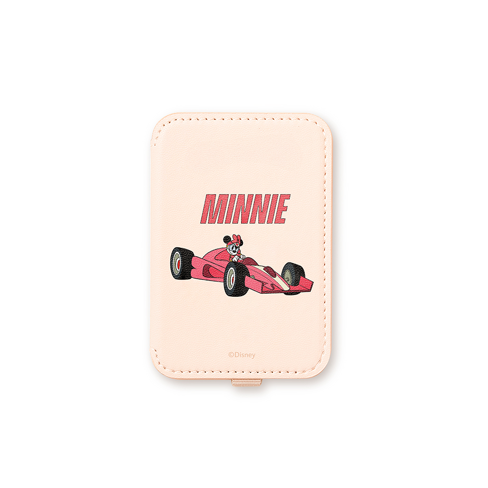【 賽車系列 】Disney 米奇好朋友-磁吸防丟手機卡夾-米奇先鋒【正版授權】