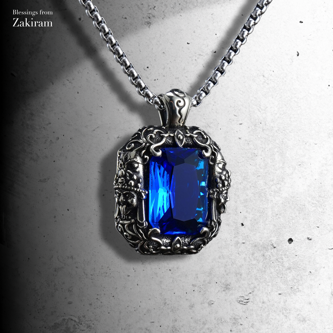 扎基拉姆 健康 偏財 鋯石項鍊