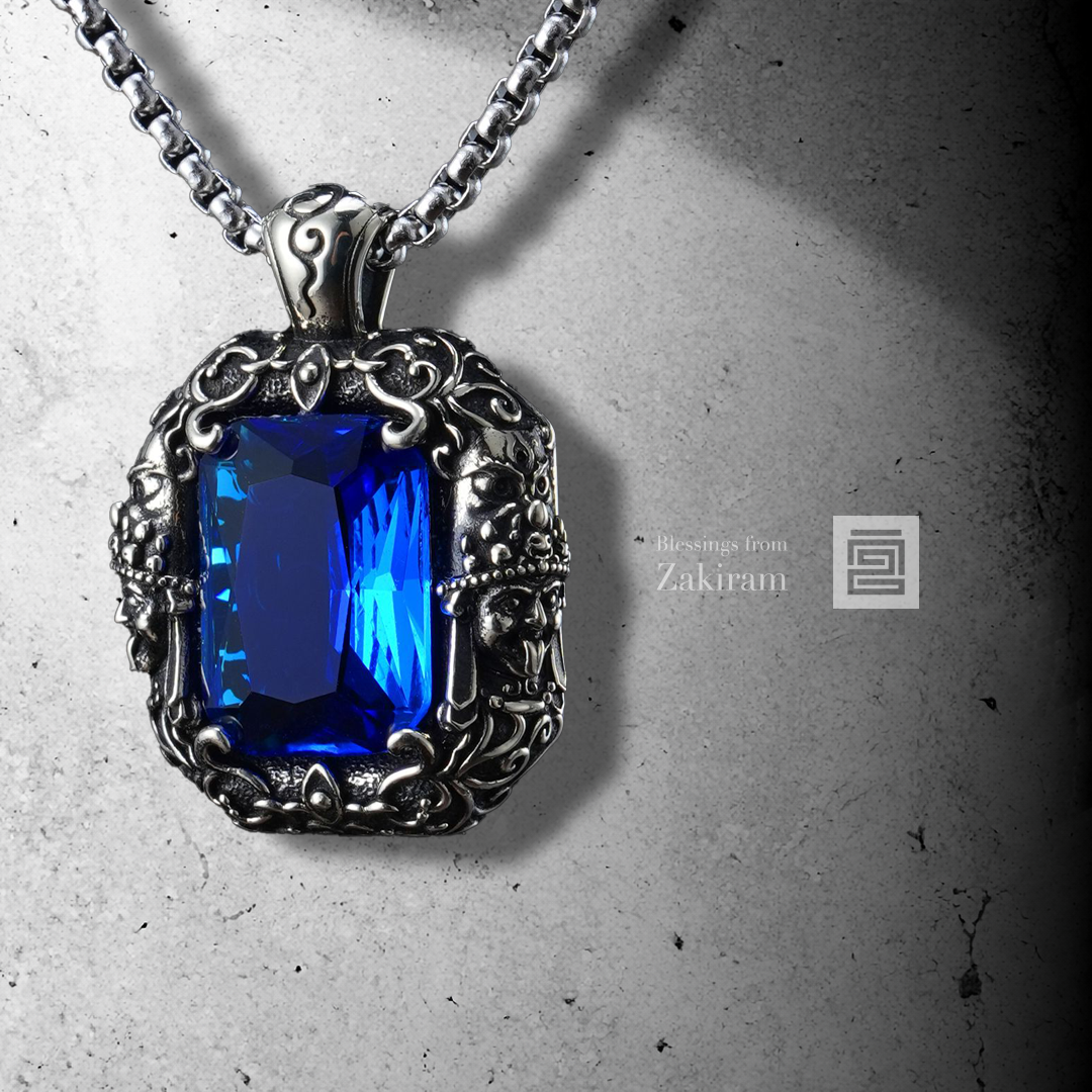 扎基拉姆 健康 偏財 鋯石項鍊