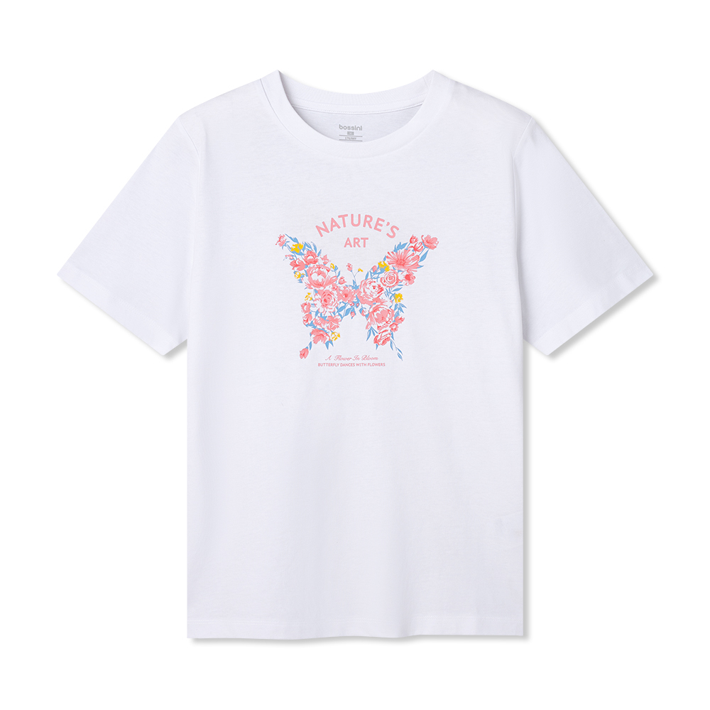 女裝印花圖案短袖T恤