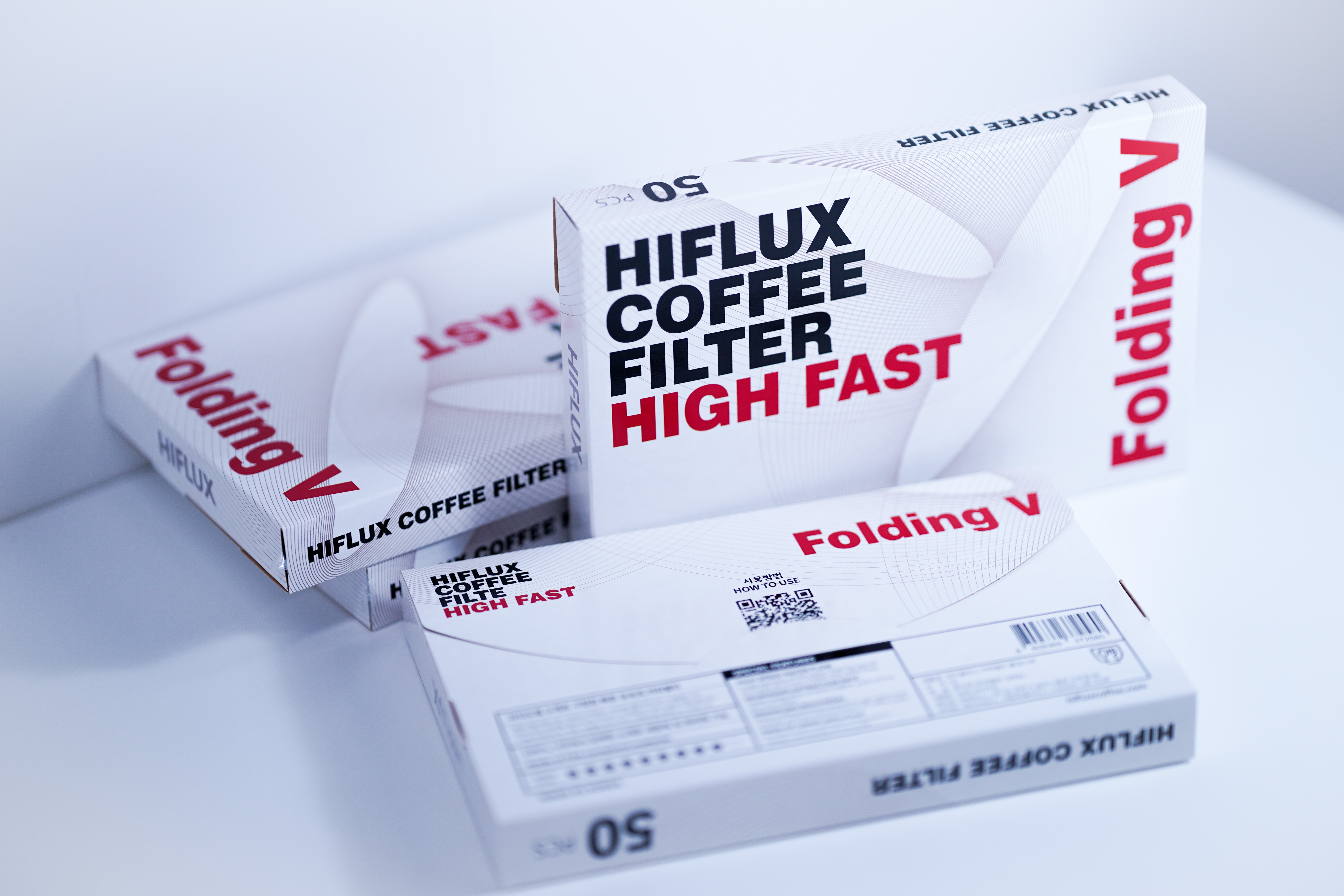 HIFLUX 濾紙 快流速 摺紙式V型