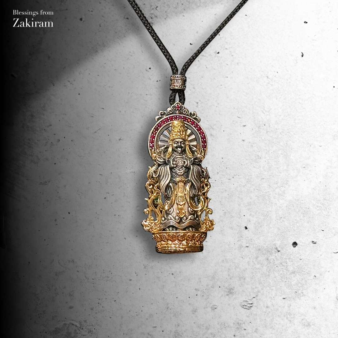 扎基拉姆 整身像 寶瓶天珠 項鍊