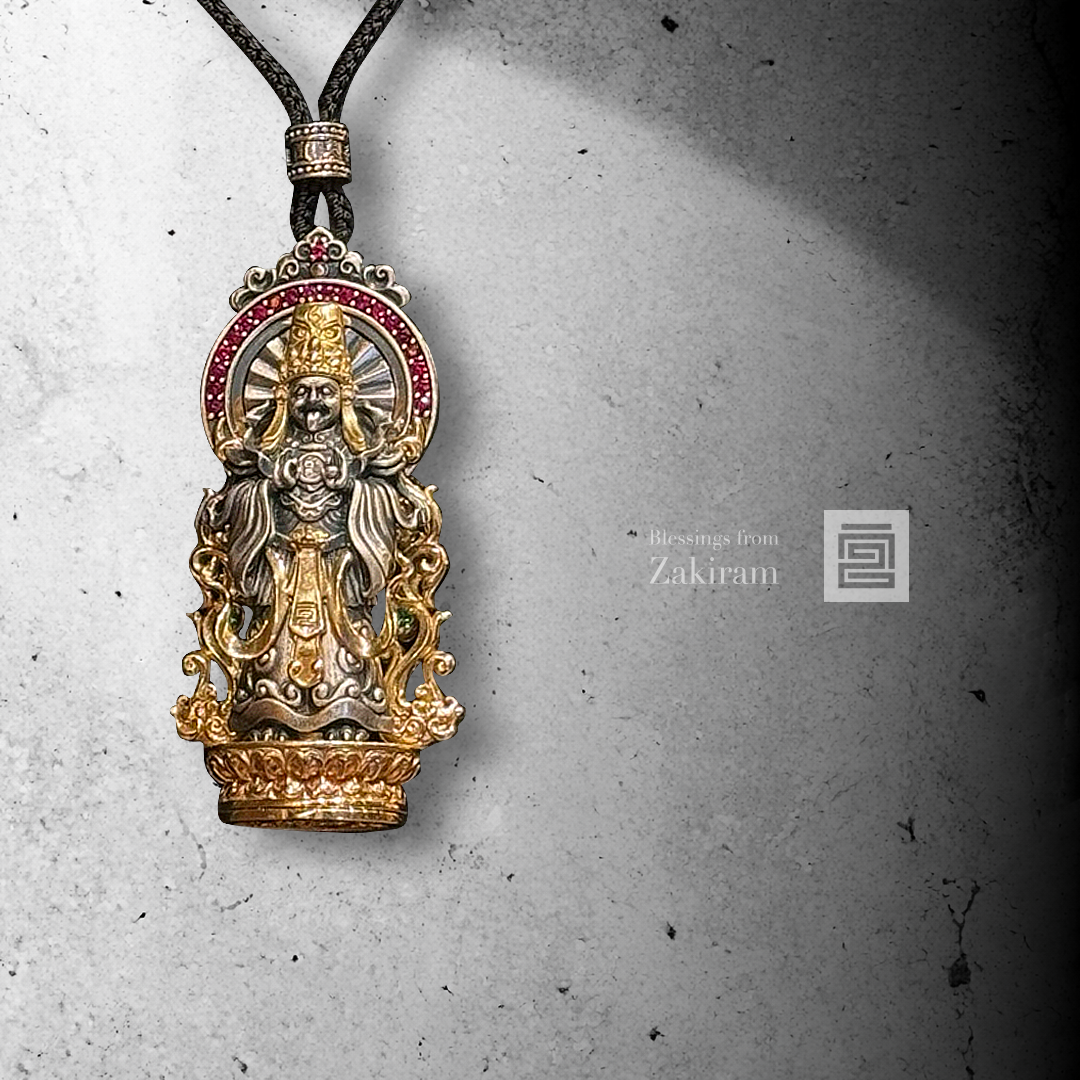 扎基拉姆 整身像 寶瓶天珠 項鍊