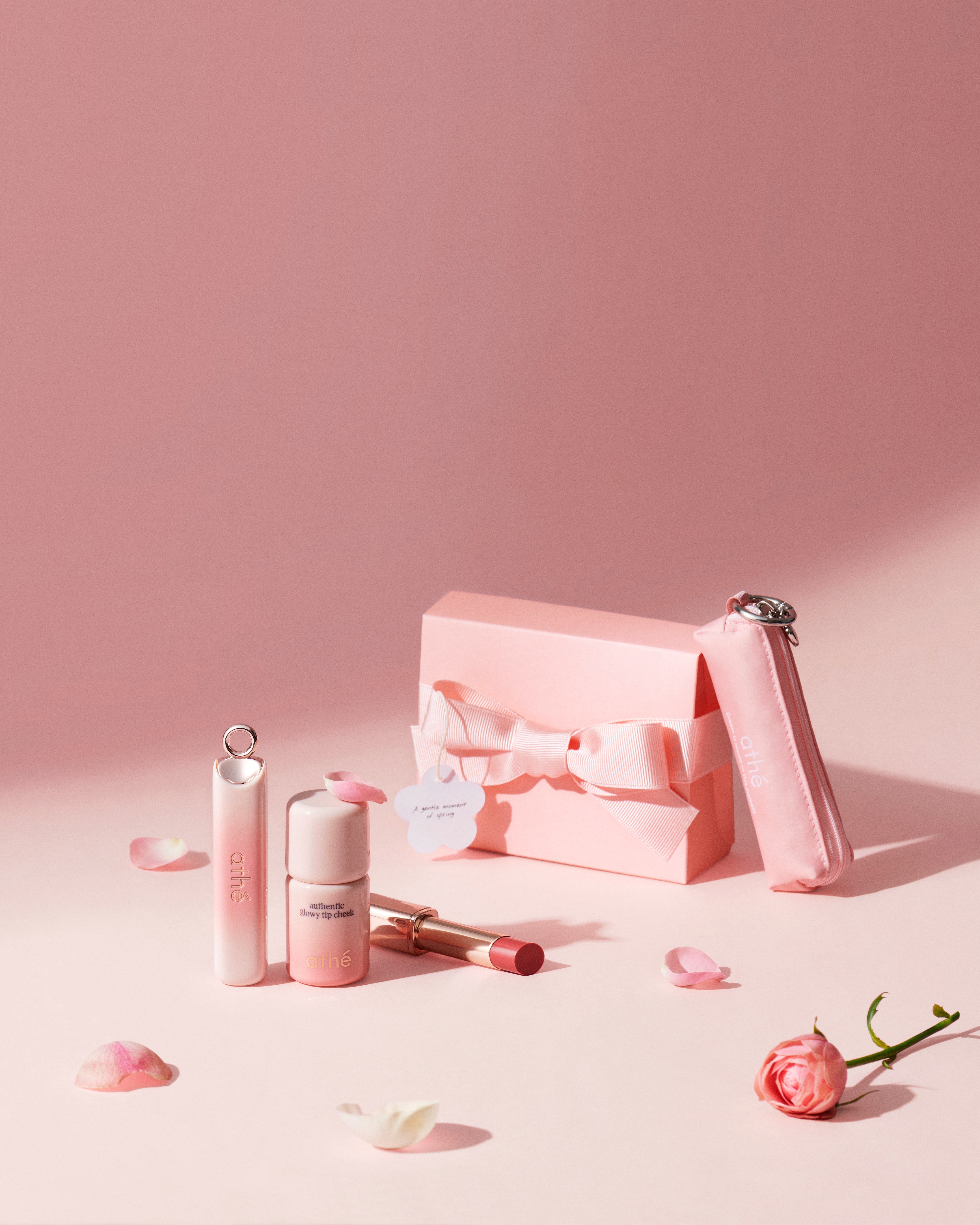 ATHE 煥彩光澤腮紅液 | 自然紅潤 × 水漾質地 × 舒緩保濕