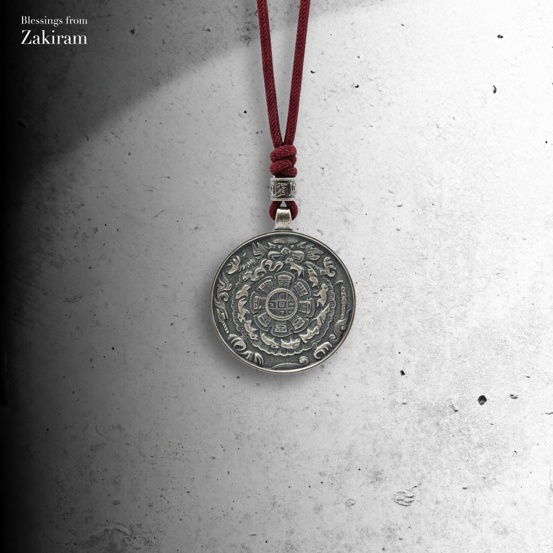 靈赫宮 九宮八卦牌 蓮花生大士心咒