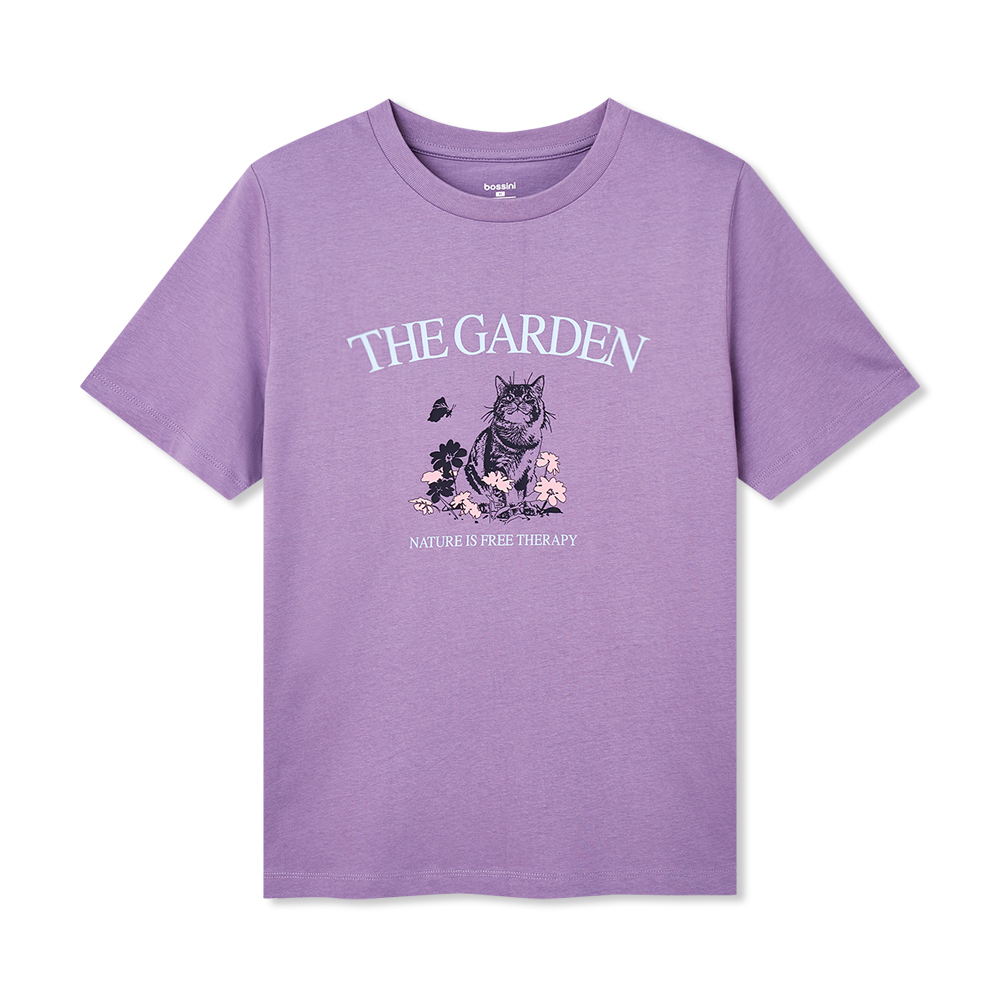 女裝印花圖案短袖T恤