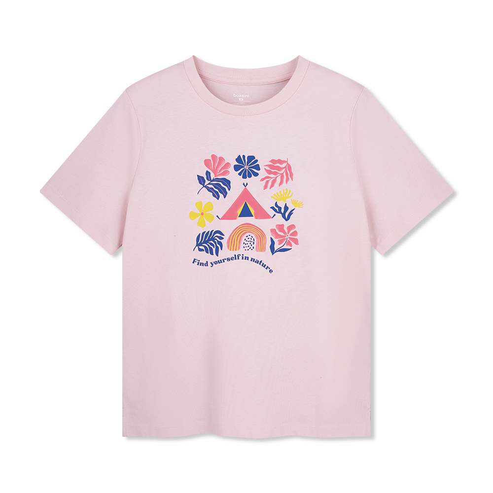 女裝印花圖案短袖T恤