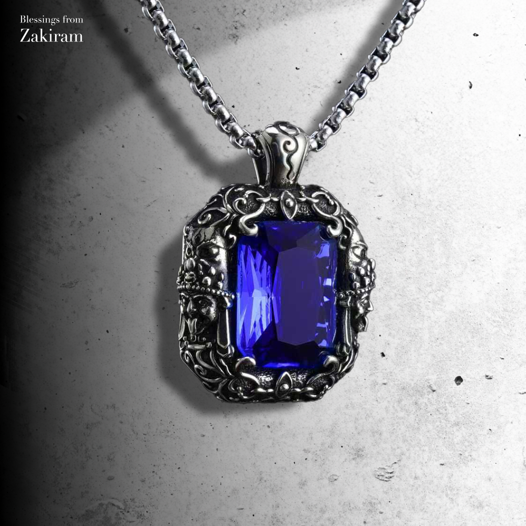 扎基拉姆 紫氣東來 鋯石項鍊