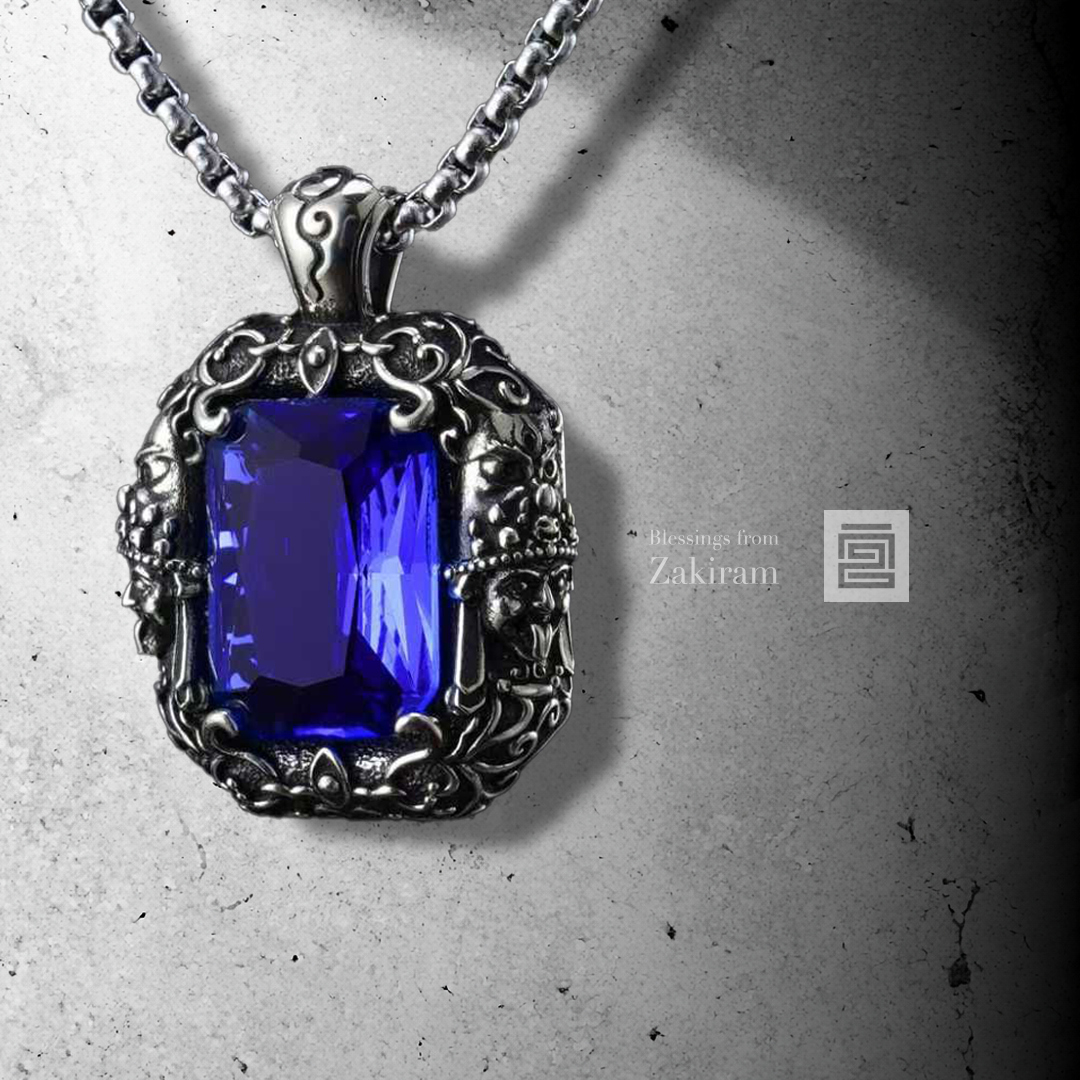 扎基拉姆 紫氣東來 鋯石項鍊