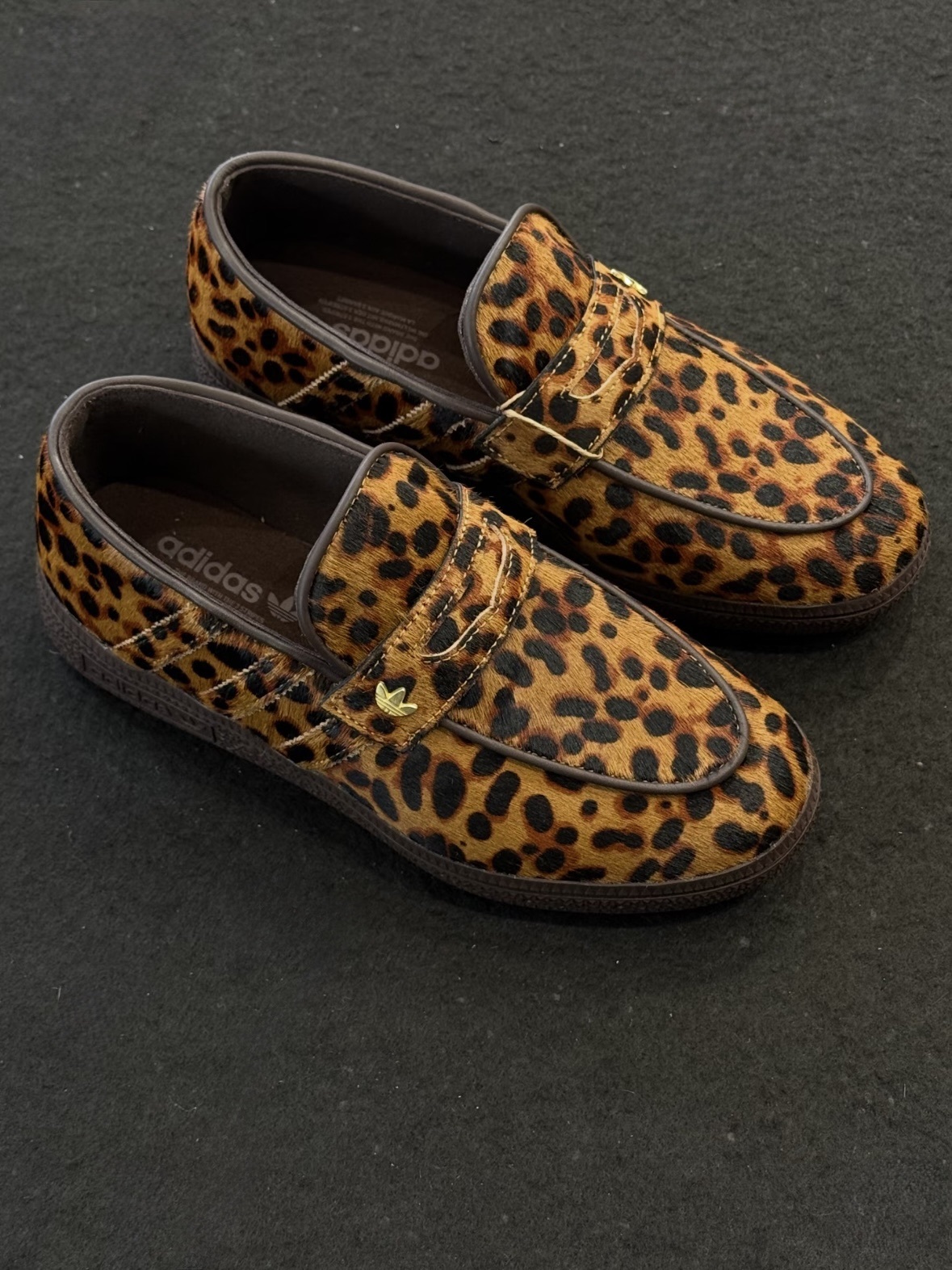 <別買貴 現在最低價> Adidas Handball SPEZIAL Loafer "Leopard"  復古豹紋 樂福鞋 男女鞋