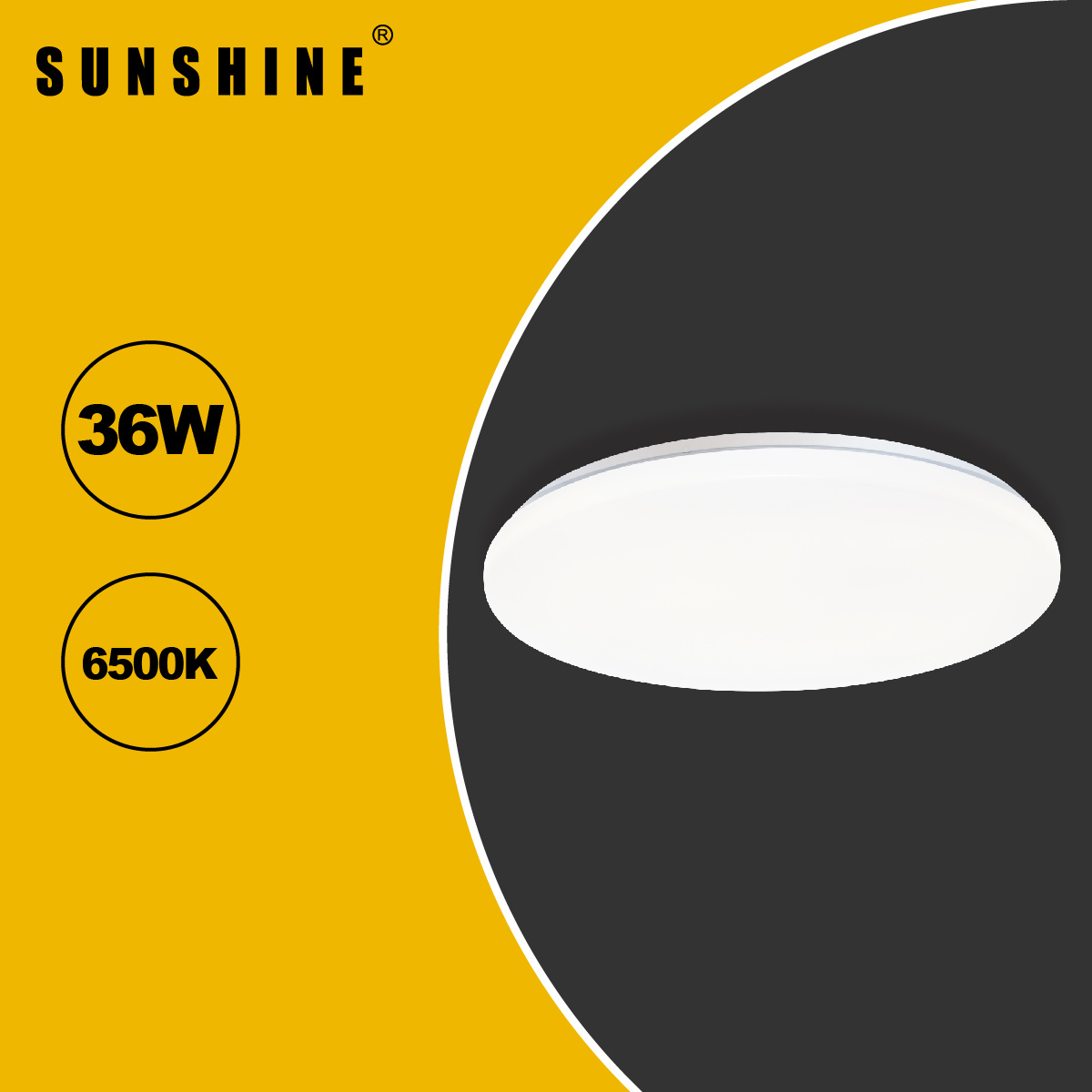 [LCLKL款] 單色溫天花燈吸頂燈 36W 黃光3000K / 白光6500K
