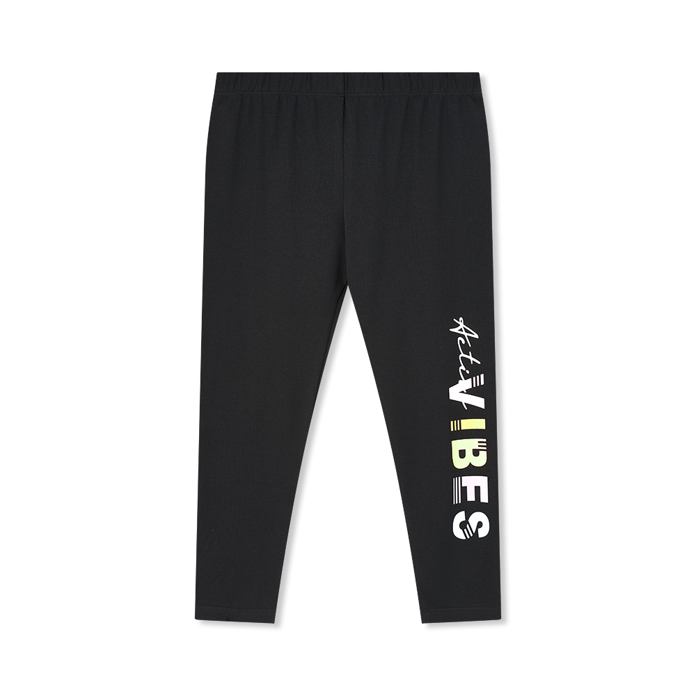 女童印花圖案長褲