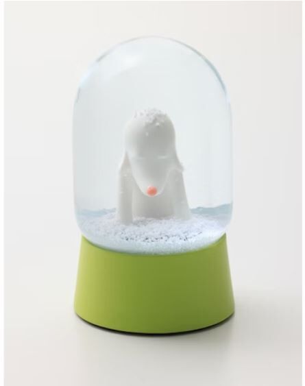 [現貨]奈良美智  青森犬 雪球裝飾