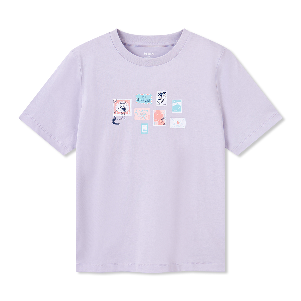 Ladies Graphic Short Sleeves Tee