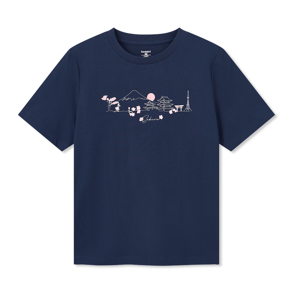 Ladies Graphic Short Sleeves Tee