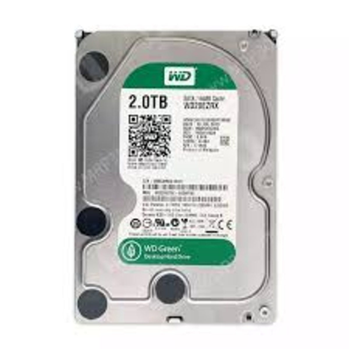 WD20EARX WD CAVIAR GREEN 2TB SATA 6GB/S 64M CACHE 5400-7200RPM (翻新)