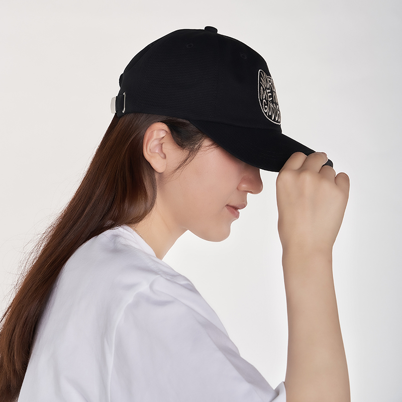 大英博物館｜巴斯特系列｜萌貓鴨舌帽棒球帽-黑色