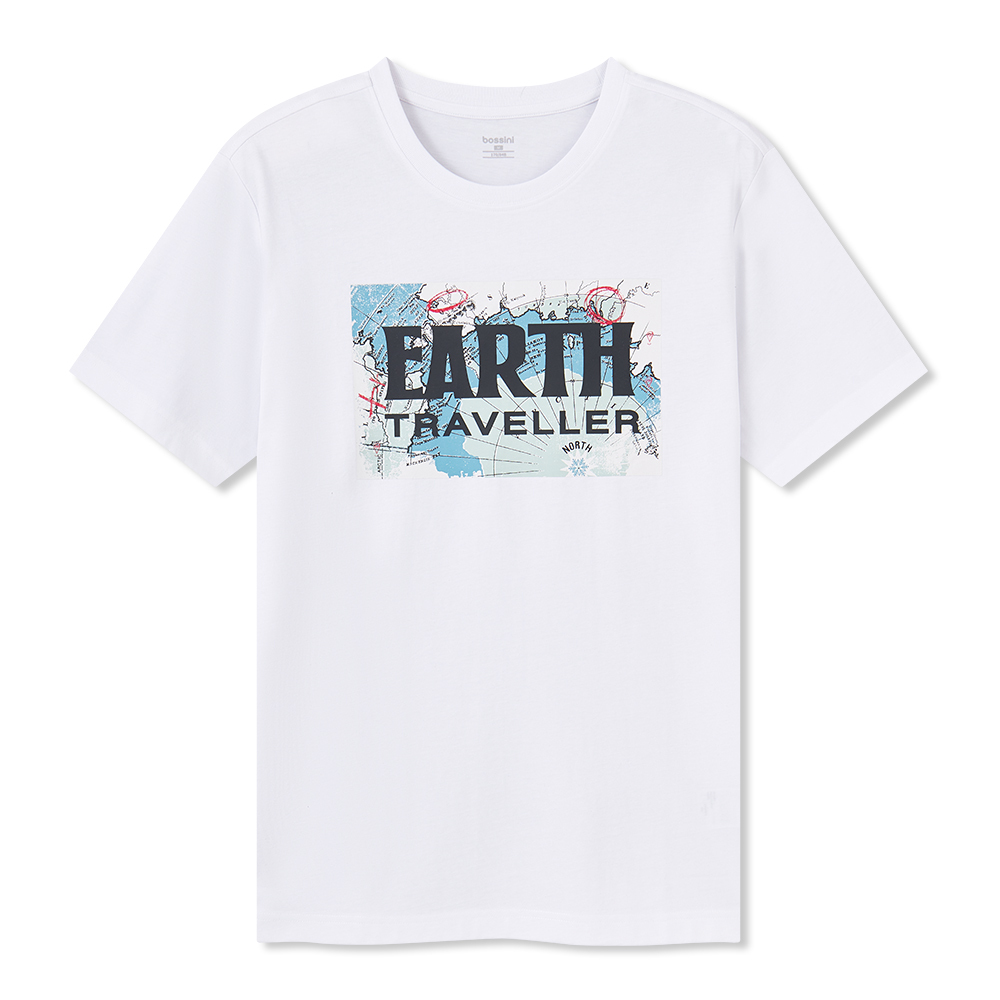 Men Graphic Short Sleeves Tee