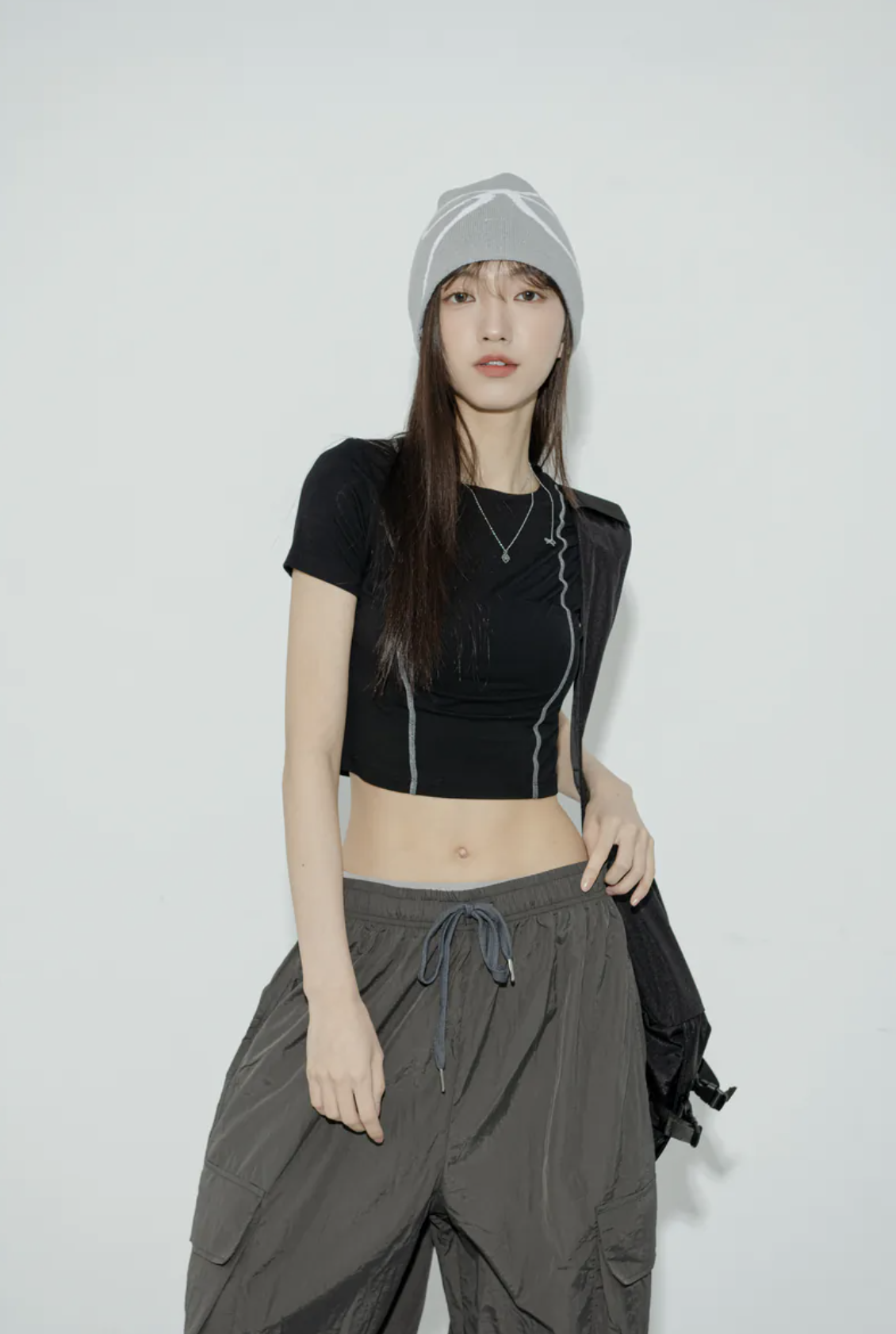 SIMON MADE GC-2409 S曲線 拷克 滑棉 短T