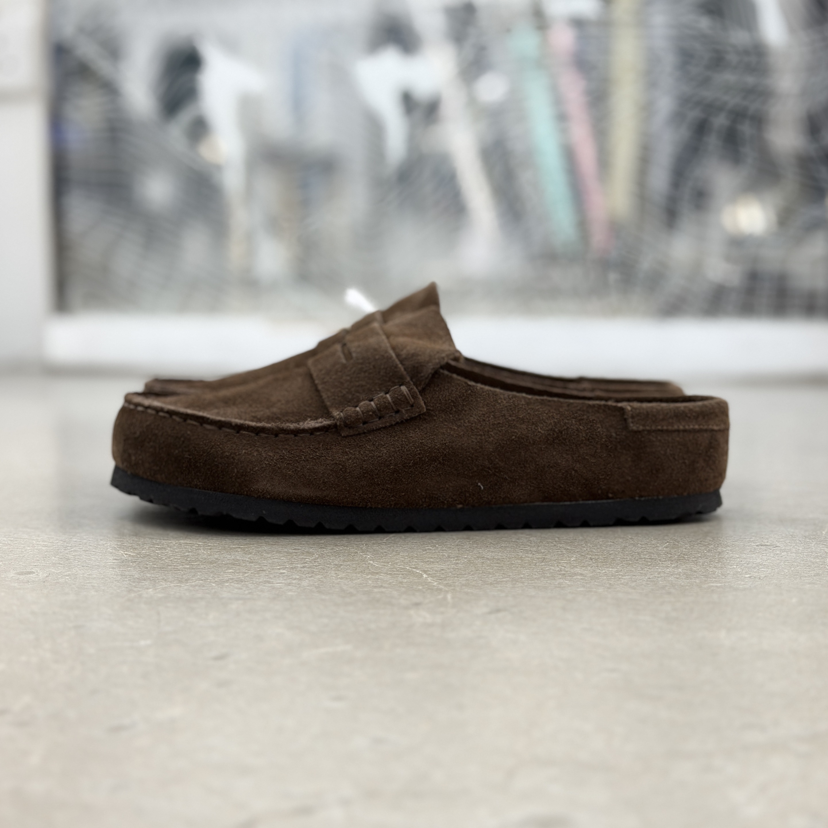 Birkenstock Naples Wrapped Suede Leather - Carafe l 1031605