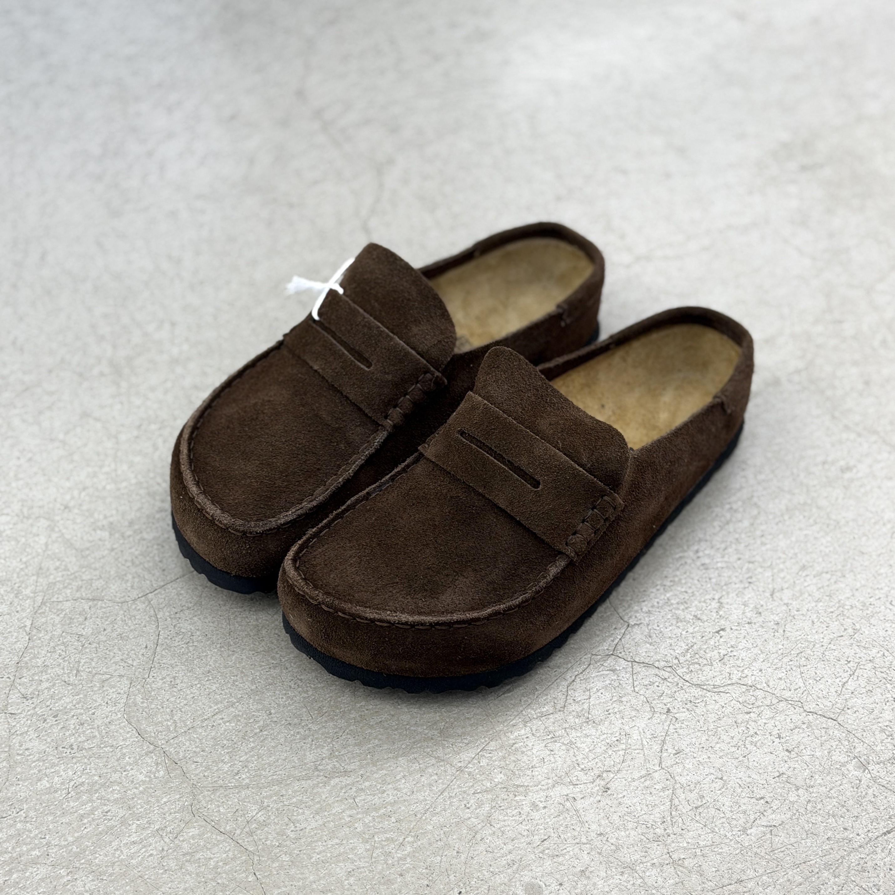 Birkenstock Naples Wrapped Suede Leather - Carafe l 1031605