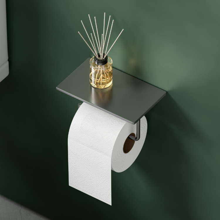 Vizio Toilet Paper Holder (Gunmetal)(VZ700106GM)