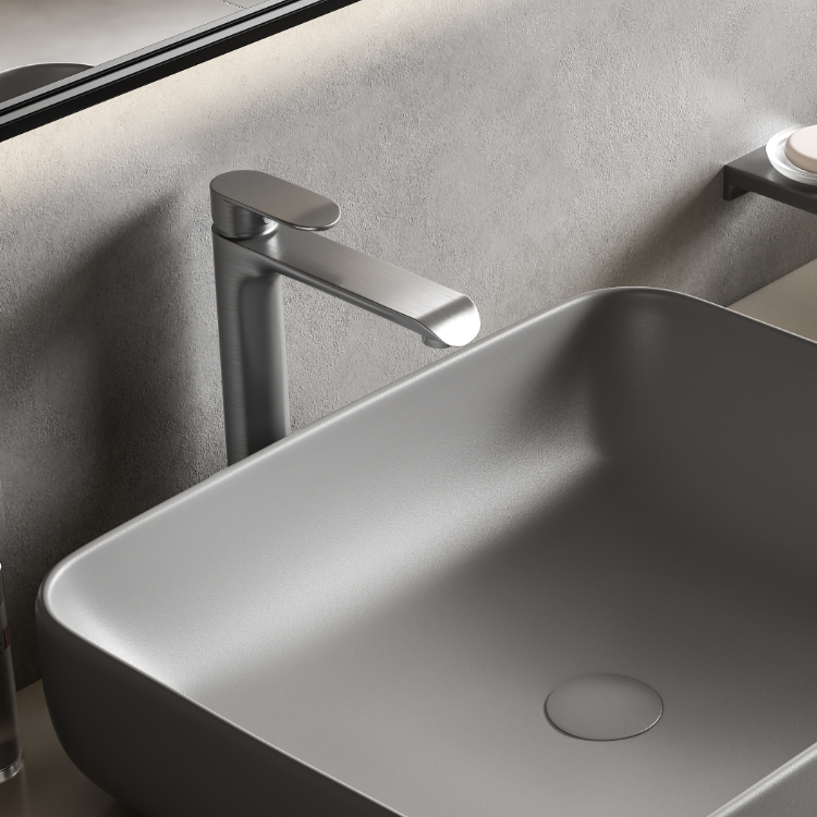Vizio Tall Basin Mixer (Gunmetal)(VZ400104GM)