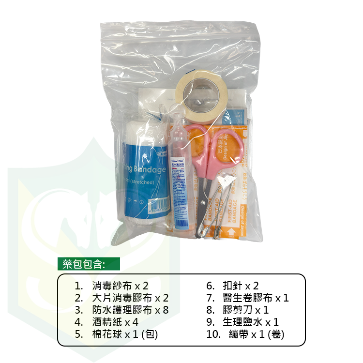 Personal First Aid Kit - Replacement Refills