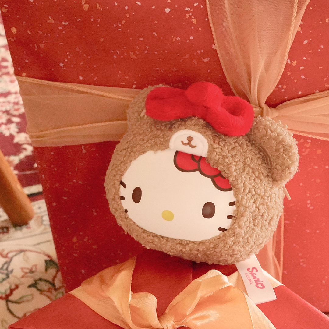 三麗鷗好朋友系列絨毛搪膠零錢包盲盒 [4入/中盒]