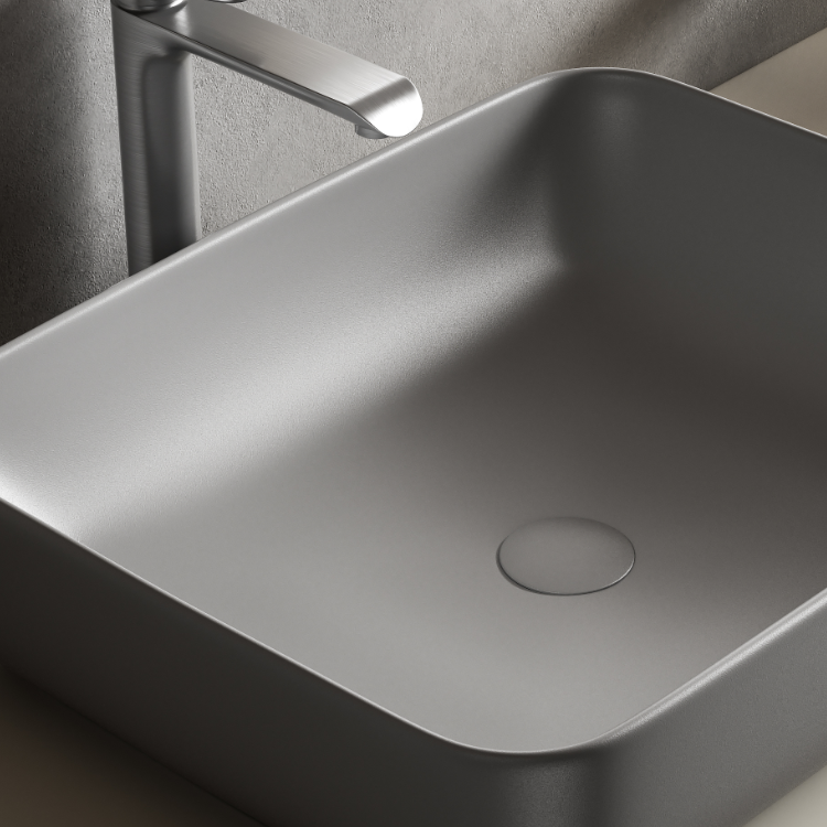 Vizio  Pop up Waste with Ceramic Plate (Matt Grey)(VZ100117MG)
