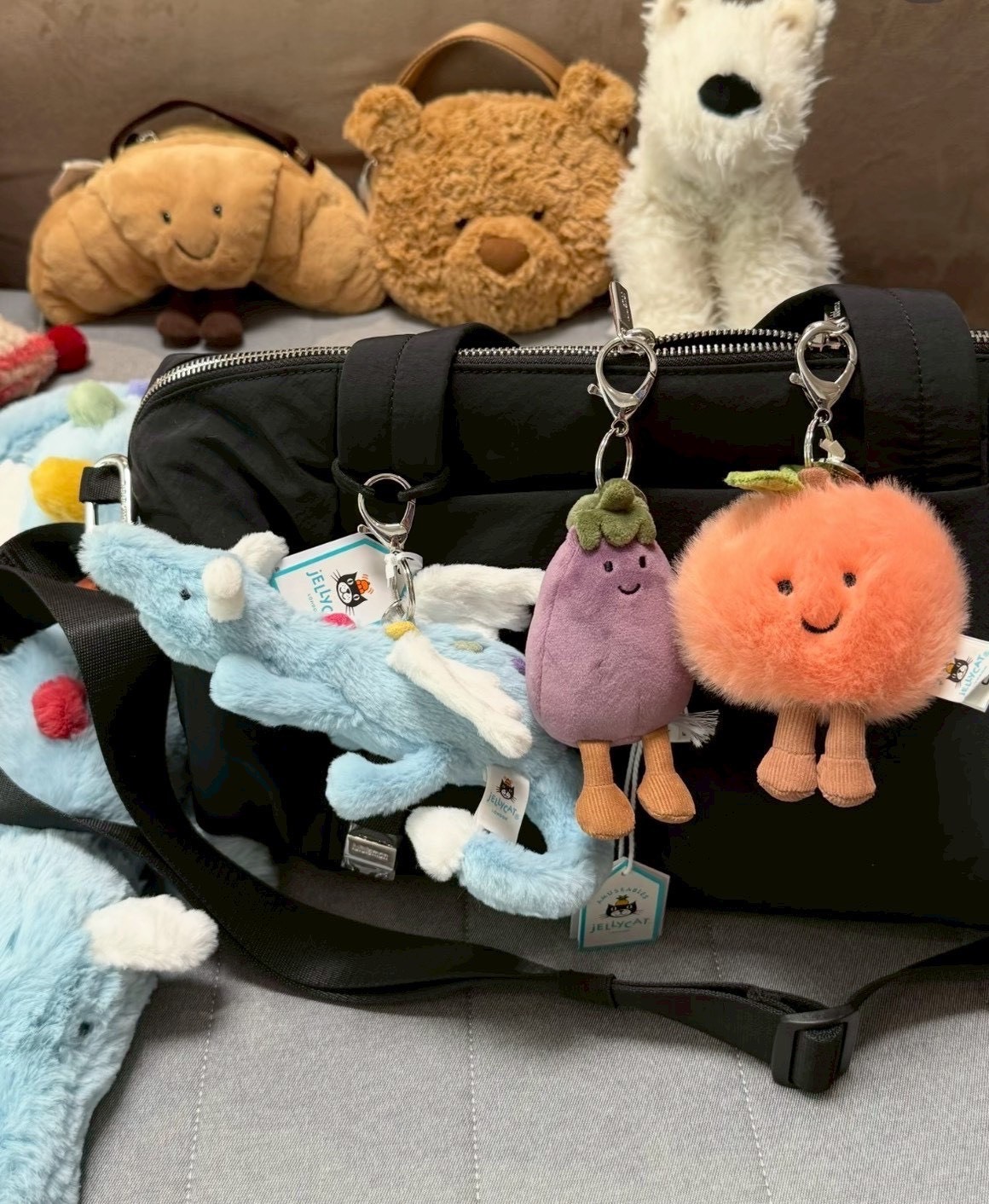 【美國連線】JELLYCAT 可愛造型吊飾 3款 JELLYCT