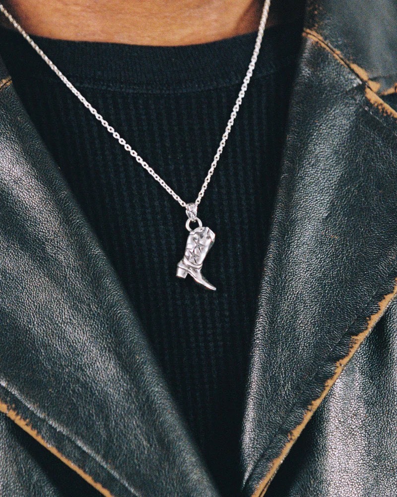 【西班牙連線】TWOJEYS BOOT NECKLACE 925純銀項鍊 星星長靴 TWBOT