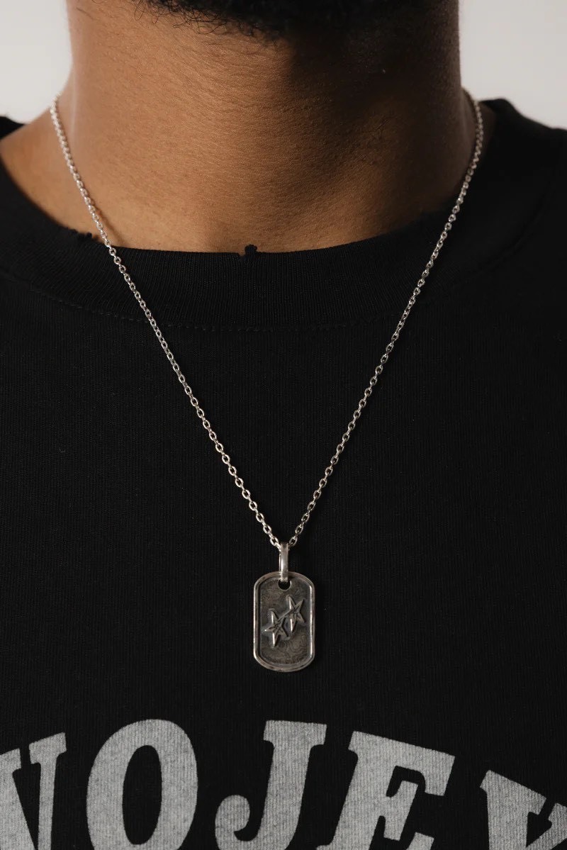 【西班牙連線】TWOJEYS DOG TAG NECKLACE 925純銀項鍊 狗牌 TWDOG
