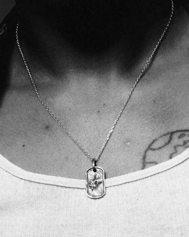 【西班牙連線】TWOJEYS DOG TAG NECKLACE 925純銀項鍊 狗牌 TWDOG