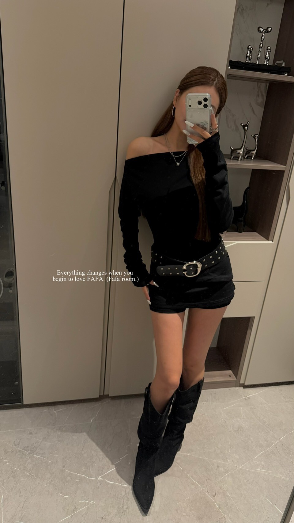 【Mar.3】M'1斜肩附腰帶兩件套