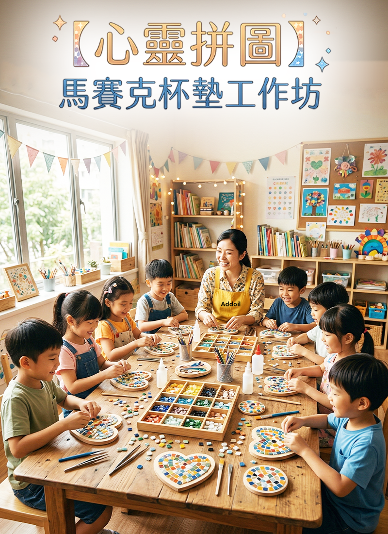 心靈拼圖 馬賽克杯墊工作坊 SF988